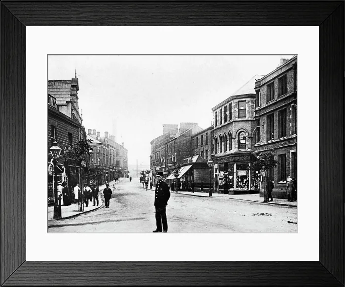 Framed Print : Skipton Swadford Street early 1900s Framed Print : Skipton Swadford Street early 1900s