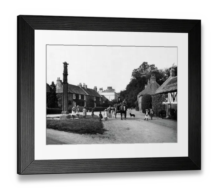 Framed Print : Aldborough Northumberland early 1900s Framed Print : Aldborough Northumberland early 1900s