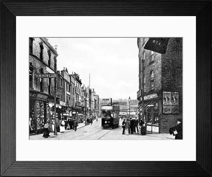 Framed Print : Barnsley Cheapside early 1900s Framed Print : Barnsley Cheapside early 1900s