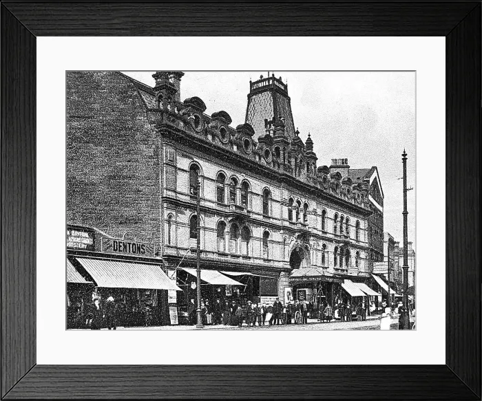 Framed Print : Barnsley Harvey Institute early 1900s Framed Print : Barnsley Harvey Institute early 1900s