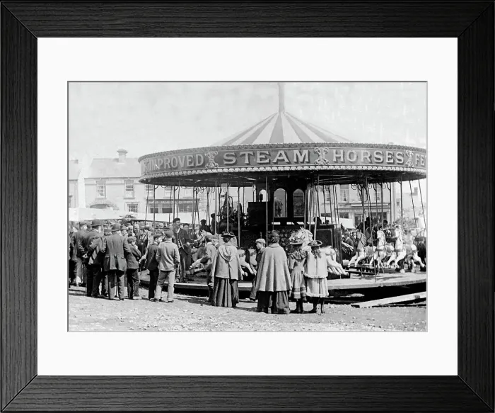 Framed Print : Ballyclare May Fair in 1883 Framed Print : Ballyclare May Fair in 1883