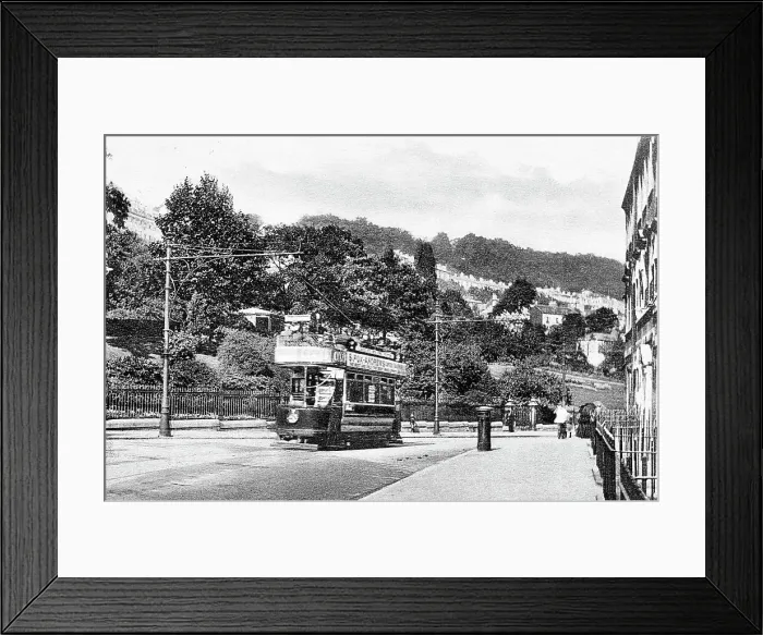Framed Print : Bath Hedgemead Park early 1900s Framed Print : Bath Hedgemead Park early 1900s