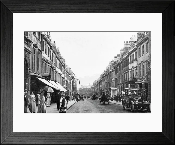 Framed Print : Bath, Milsom Street Framed Print : Bath, Milsom Street