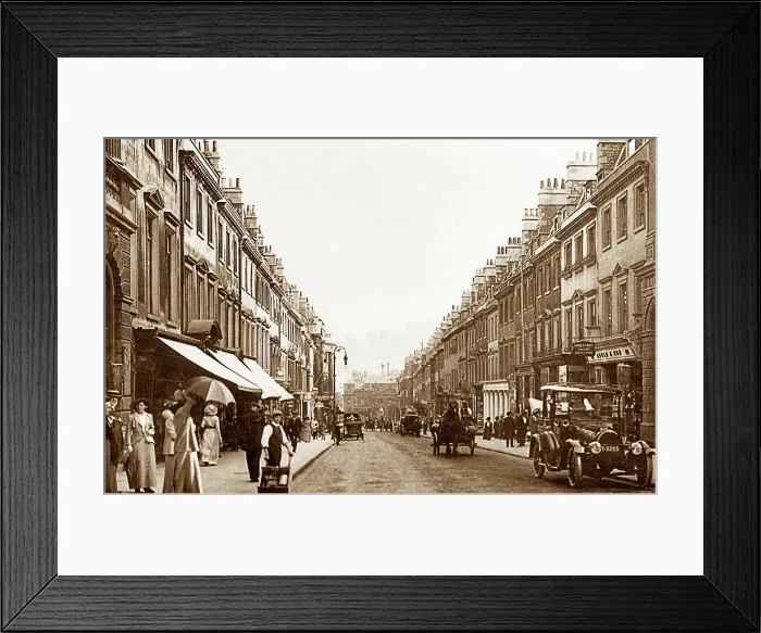 Framed Print : Bath, Milsom Street Framed Print : Bath, Milsom Street