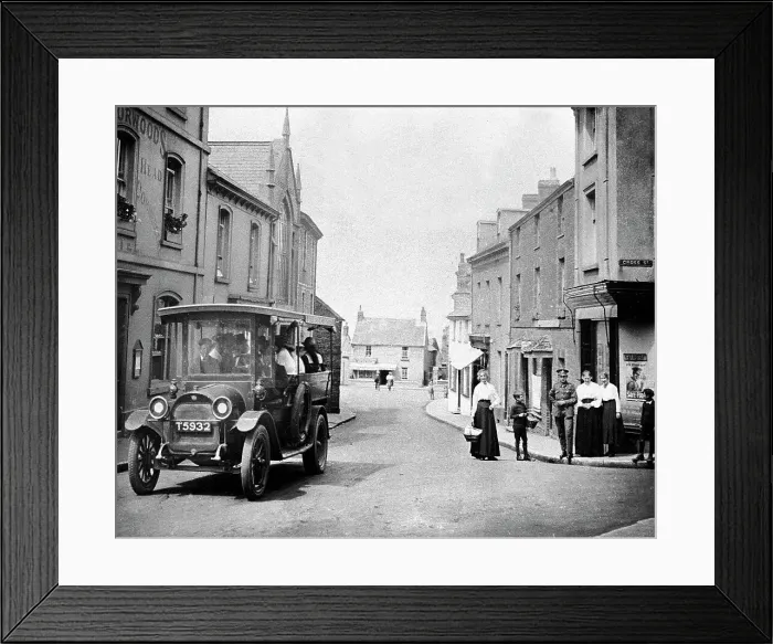 Framed Print : Bideford Devon in the 1920s Framed Print : Bideford Devon in the 1920s