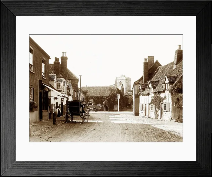 Framed Print : Bray, Victorian period Framed Print : Bray, Victorian period