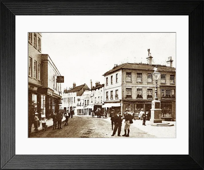 Framed Print : Basingstoke, Winchester Street Framed Print : Basingstoke, Winchester Street