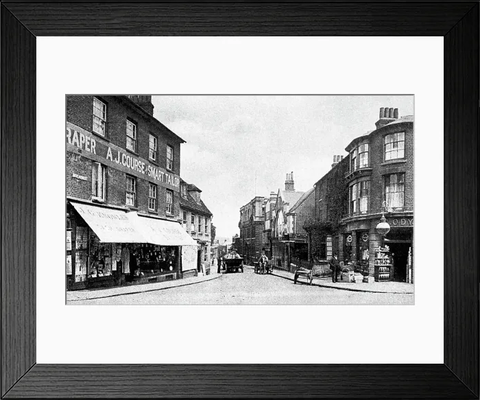 Framed Print : Basingstoke, New Street Framed Print : Basingstoke, New Street