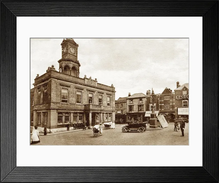 Framed Print : Basingstoke Town Hall probably 1920s Framed Print : Basingstoke Town Hall probably 1920s