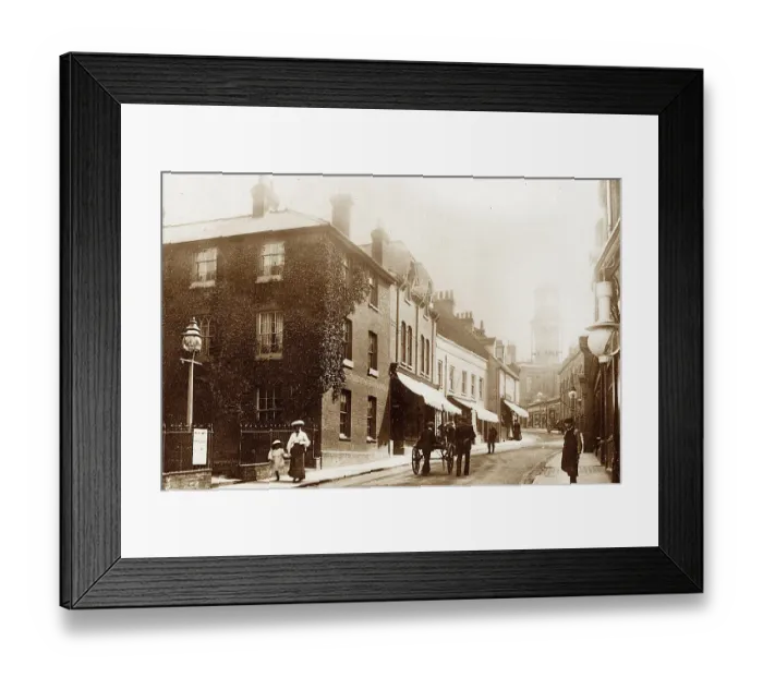 Framed Print : Basingstoke Wote Street early 1900s Framed Print : Basingstoke Wote Street early 1900s