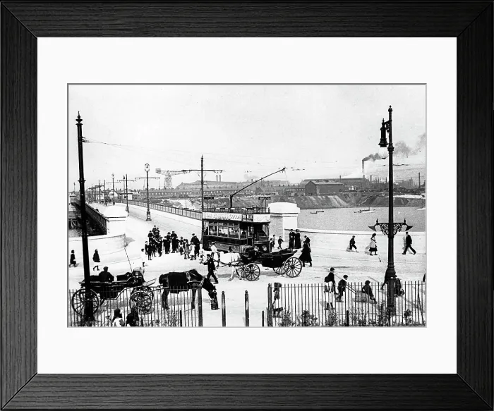 Framed Print : Barrow, Walney Bridge Framed Print : Barrow, Walney Bridge