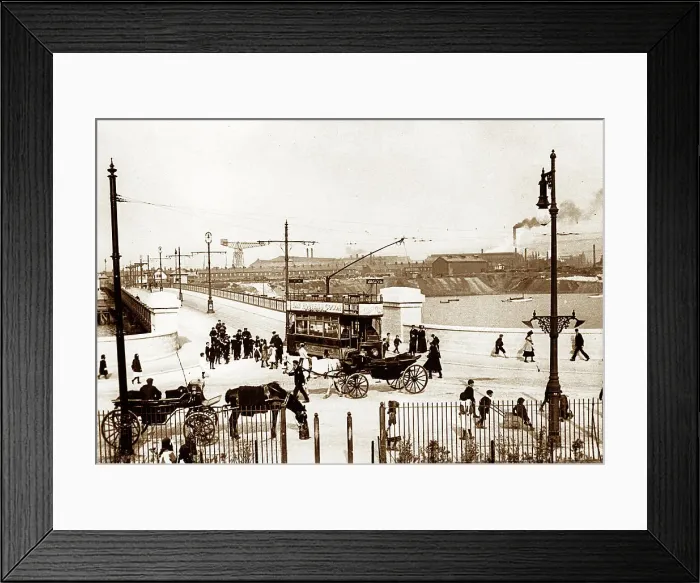 Framed Print : Barrow, Walney Bridge Framed Print : Barrow, Walney Bridge