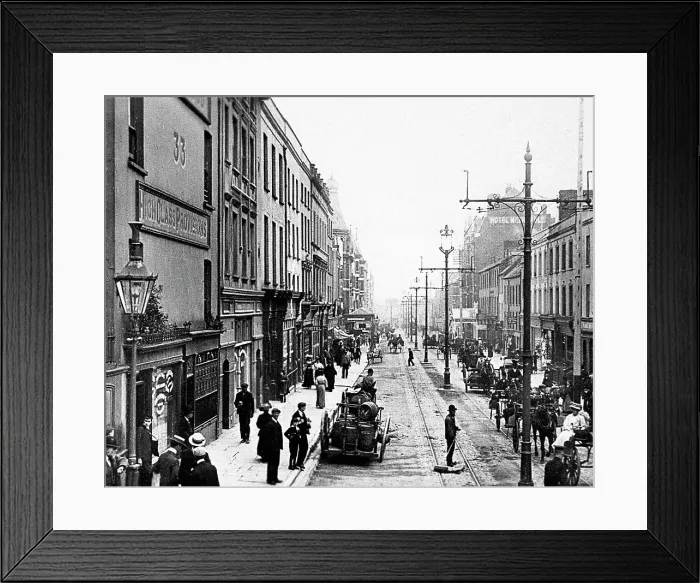 Framed Print : King Street Cork Ireland probably 1920s Framed Print : King Street Cork Ireland probably 1920s