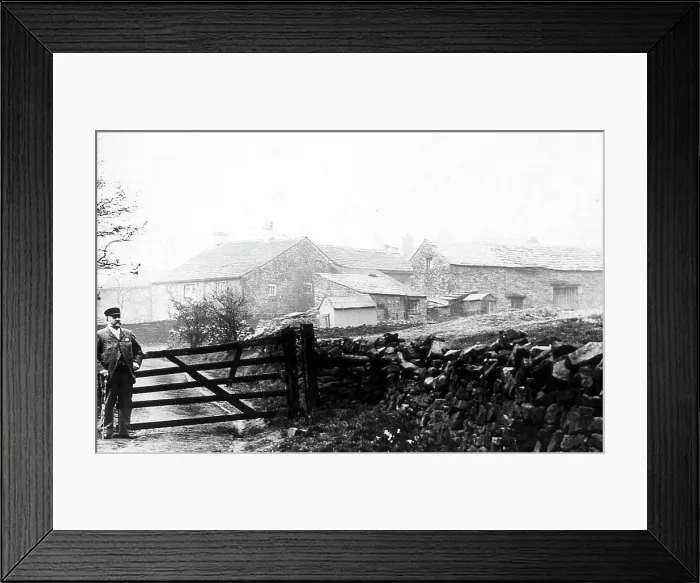 Framed Print : Goodshawfold, Crawshawbooth, Lancashire, early 1900s Framed Print : Goodshawfold, Crawshawbooth, Lancashire, early 1900s