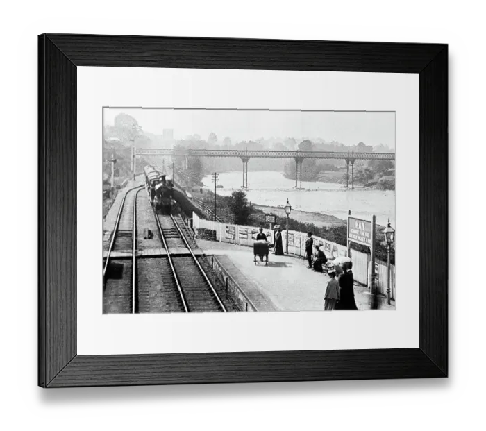 Framed Print : Hay on Wye Railway Station Framed Print : Hay on Wye Railway Station