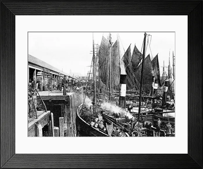 Framed Print : Hartlepool, Fish Quay and Trawlers Framed Print : Hartlepool, Fish Quay and Trawlers