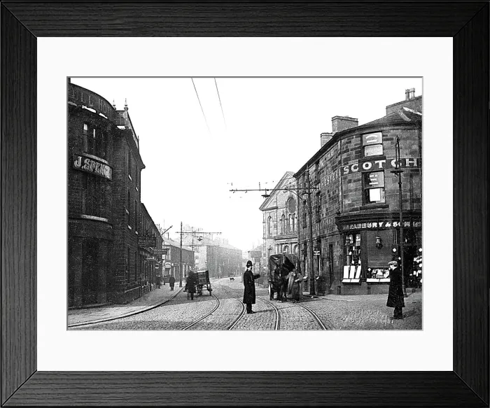 Framed Print : Haslingden, Lancashire, early 1900s Framed Print : Haslingden, Lancashire, early 1900s