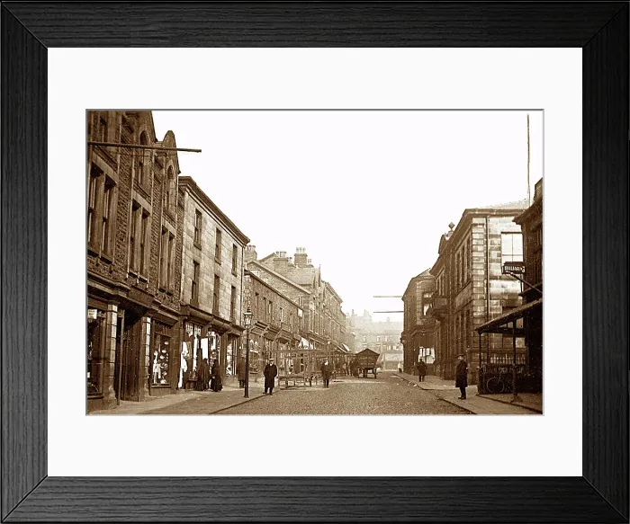 Framed Print : Haslingden, Lancashire, early 1900s Framed Print : Haslingden, Lancashire, early 1900s