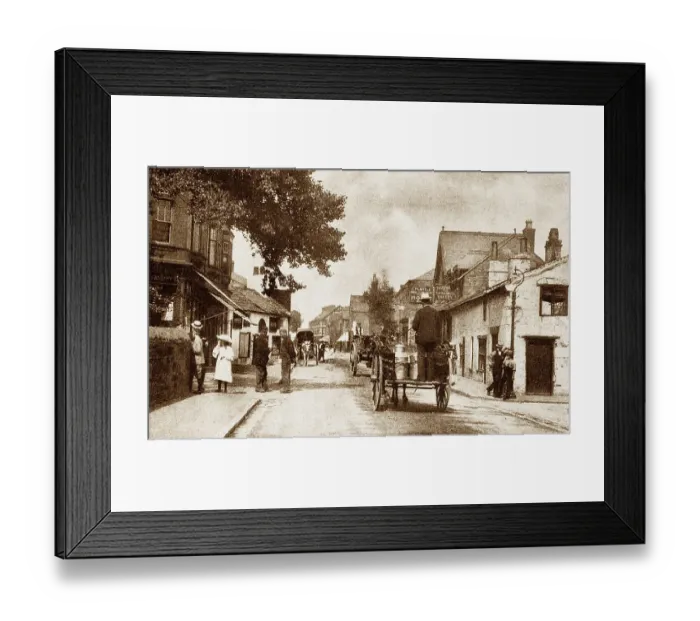 Framed Print : Market Street, Hoylake - Wirral, Merseyside Framed Print : Market Street, Hoylake - Wirral, Merseyside