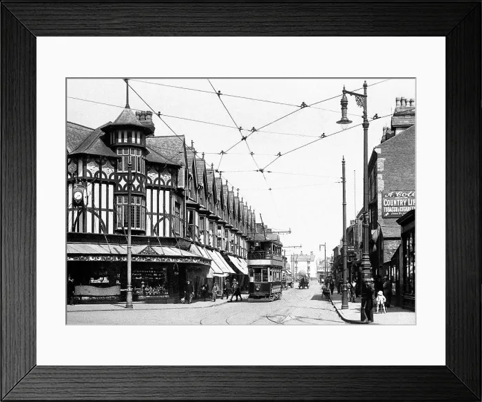 Framed Print : Villa Road, Handsworth Birminghamearly 1900's Framed Print : Villa Road, Handsworth Birminghamearly 1900's