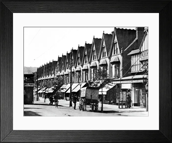 Framed Print : The Parade, Moseley, Birmingham early 1900's Framed Print : The Parade, Moseley, Birmingham early 1900's