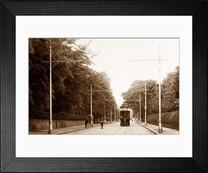 Framed Print : Erdington Sutton Road Birmingham early 1900s Framed Print : Erdington Sutton Road Birmingham early 1900s