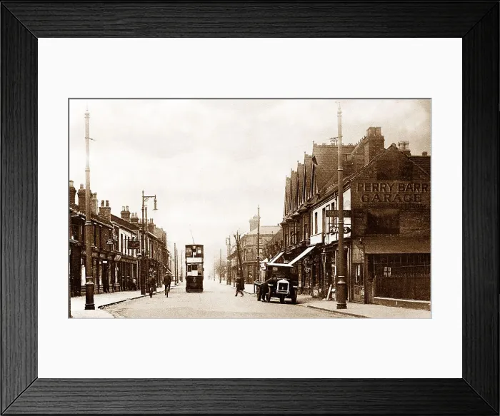 Framed Print : Perry Bar Birmingham probably 1920s Framed Print : Perry Bar Birmingham probably 1920s