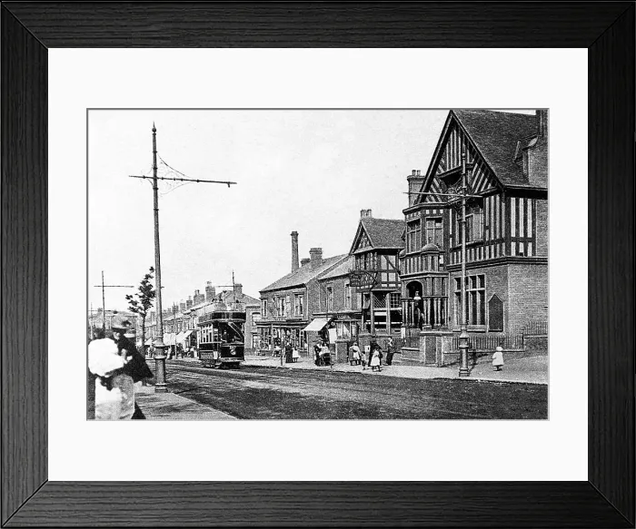 Framed Print : Institute, Selly Oak Birmingham early 1900's Framed Print : Institute, Selly Oak Birmingham early 1900's