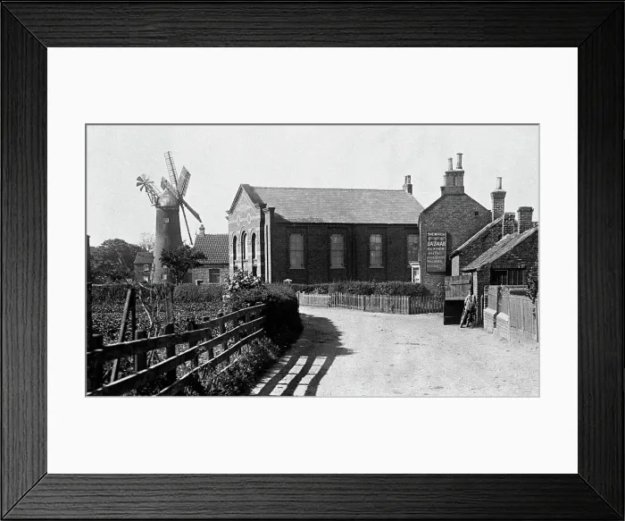 Framed Print : North Somercote Windmill early 1900s Framed Print : North Somercote Windmill early 1900s