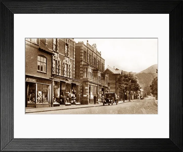 Framed Print : Church Stretton Sandford Avenue early 1900s Framed Print : Church Stretton Sandford Avenue early 1900s
