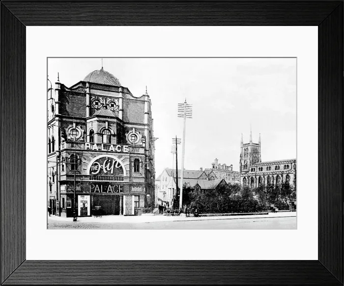 Framed Print : Palace Theatre, Blackburn early 1900's Framed Print : Palace Theatre, Blackburn early 1900's