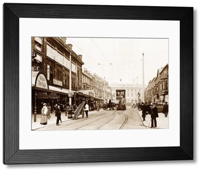 Framed Print : Blackpool Clifton Street early 1900s Framed Print : Blackpool Clifton Street early 1900s