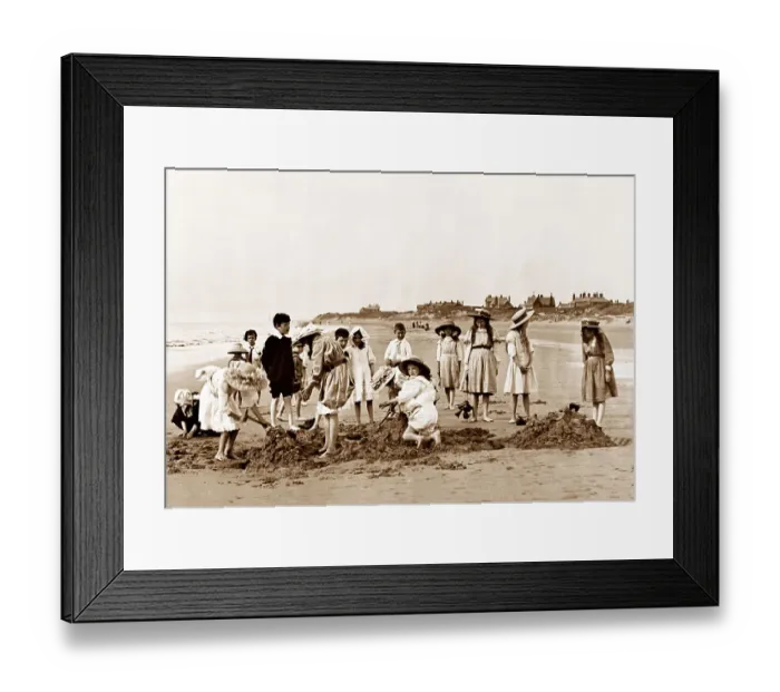 Framed Print : Blundellsands early 1900s Framed Print : Blundellsands early 1900s