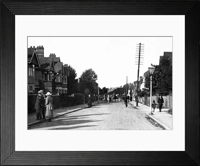 Framed Print : Drummond Road, Skegness early 1900's
