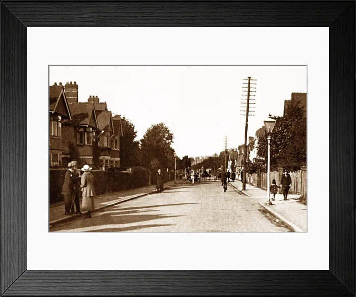 Framed Print : Drummond Road, Skegness early 1900's Framed Print : Drummond Road, Skegness early 1900's