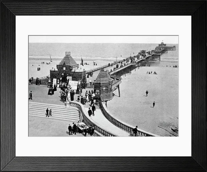 Framed Print : Skegness Pier early 1900s Framed Print : Skegness Pier early 1900s