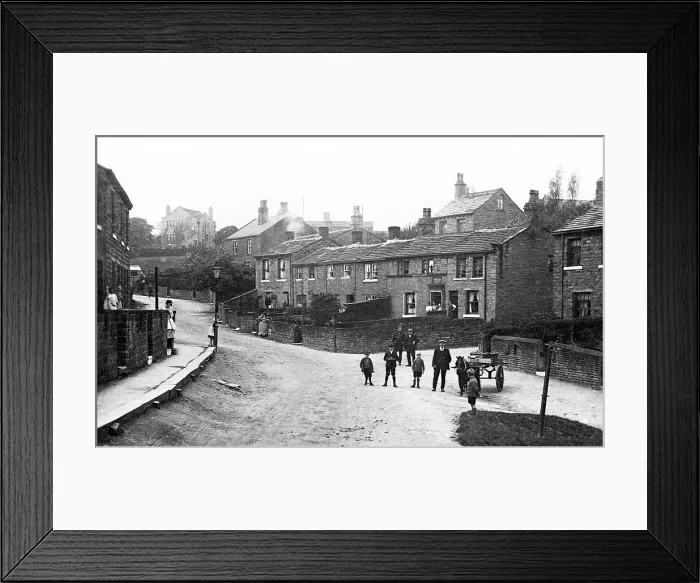 Framed Print : Skelmanthorpe early 1900s Framed Print : Skelmanthorpe early 1900s