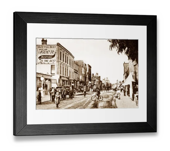 Framed Print : High Street, Slough early 1900's Framed Print : High Street, Slough early 1900's