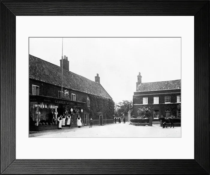 Framed Print : Snettisham early 1900s Framed Print : Snettisham early 1900s