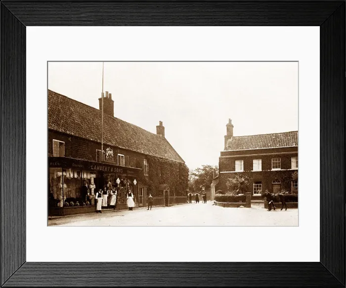 Framed Print : Snettisham early 1900's Framed Print : Snettisham early 1900's