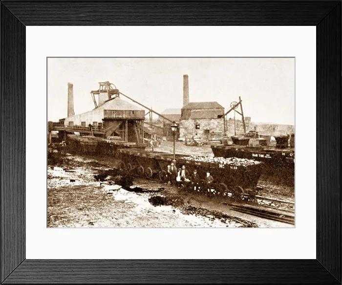 Framed Print : St Hildas Colliery, South Shields early 1900's Framed Print : St Hildas Colliery, South Shields early 1900's