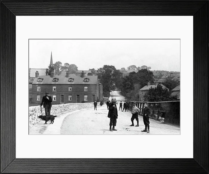 Framed Print : South Elmsall early 1900s Framed Print : South Elmsall early 1900s
