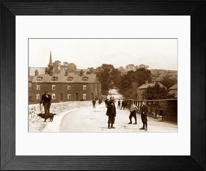 Framed Print : South Elmsall early 1900's Framed Print : South Elmsall early 1900's