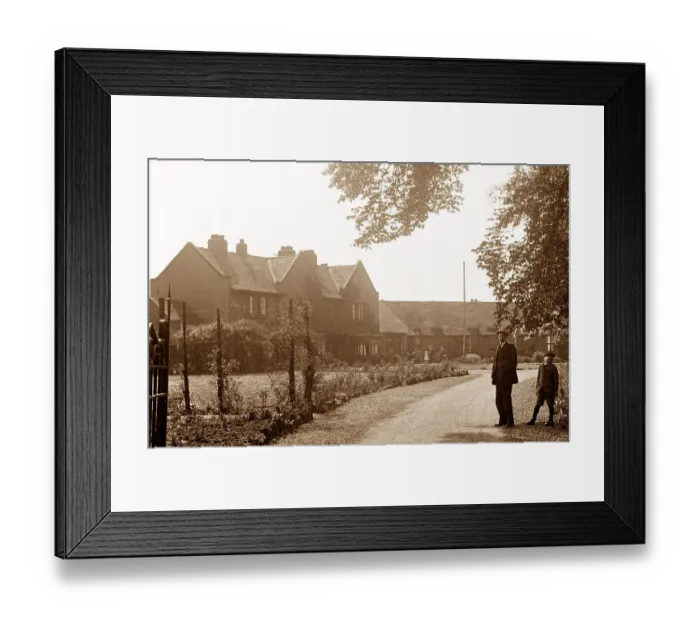 Framed Print : Cottage Hospital, South Elmsall early 1900's Framed Print : Cottage Hospital, South Elmsall early 1900's