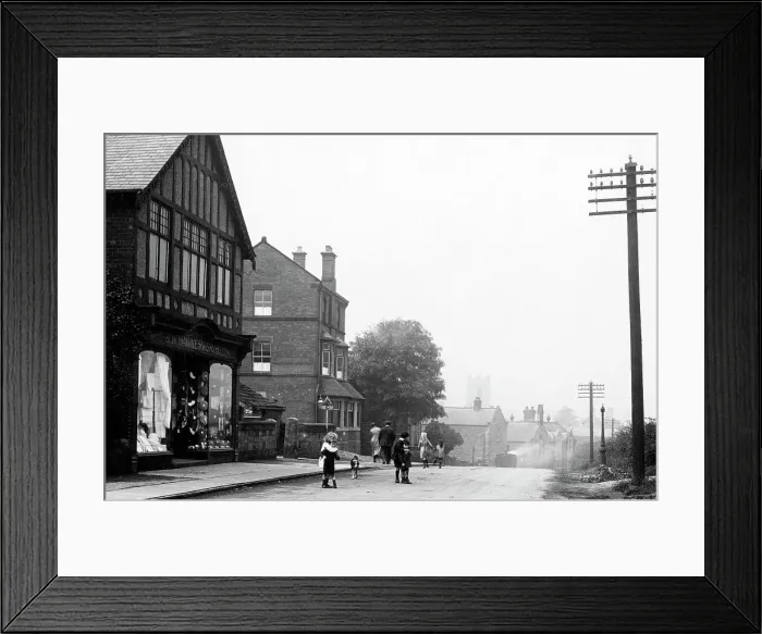 Framed Print : South Kirkby early 1900s Framed Print : South Kirkby early 1900s