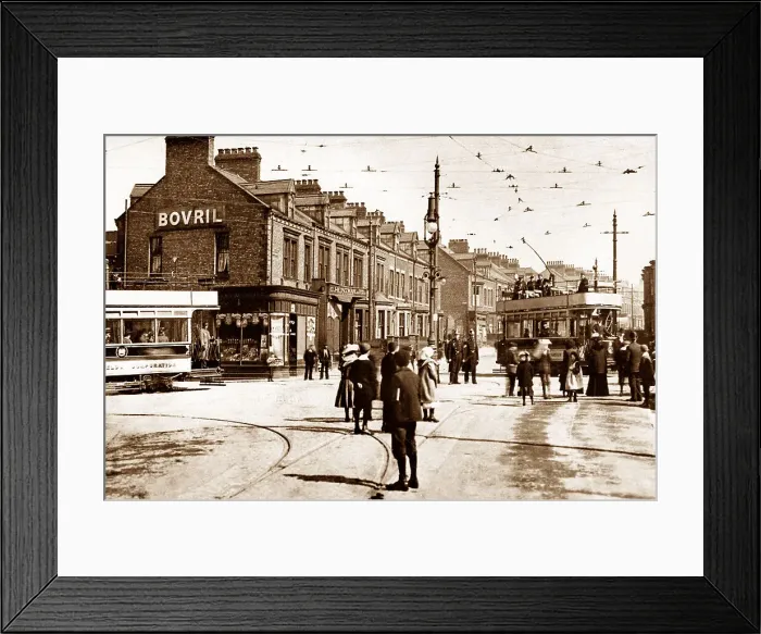 Framed Print : South Shields Chichester Crossing early 1900s Framed Print : South Shields Chichester Crossing early 1900s