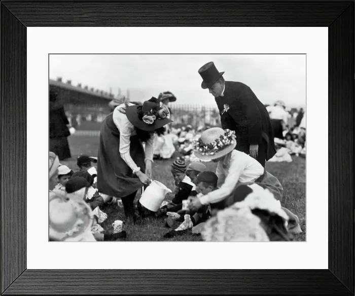Framed Print : Coronation Celebration, Doncaster 22nd June 1911 Framed Print : Coronation Celebration, Doncaster 22nd June 1911