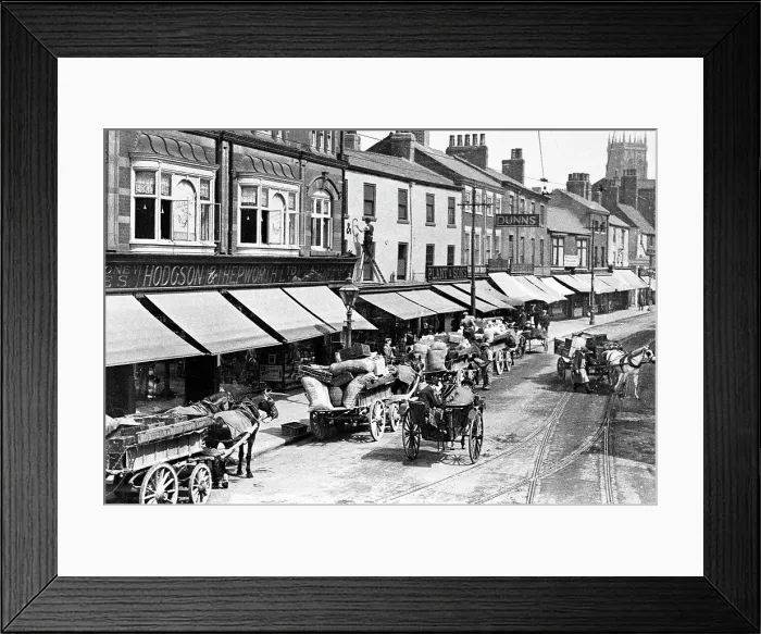 Framed Print : Doncaster early 1900's Framed Print : Doncaster early 1900's