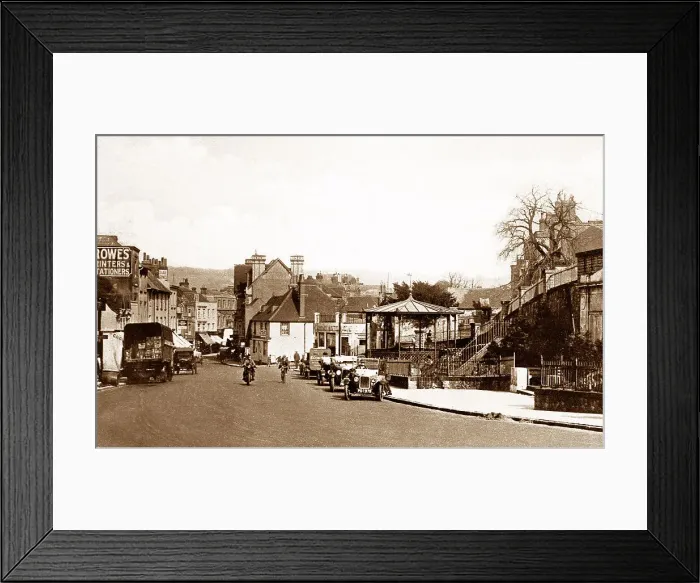 Framed Print : South Street, Dorking early 1900's Framed Print : South Street, Dorking early 1900's