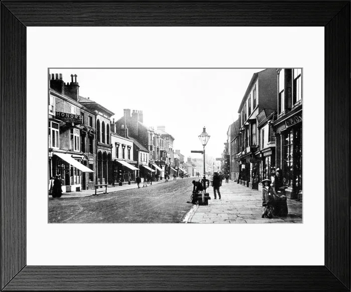 Framed Print : Middle Street, Driffield early 1900's Framed Print : Middle Street, Driffield early 1900's